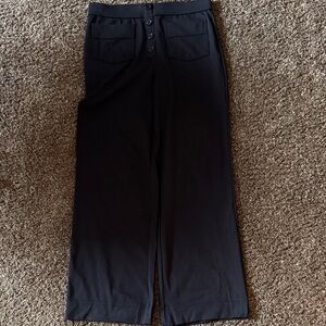 HALARA Women's Black Wide-Leg Trousers